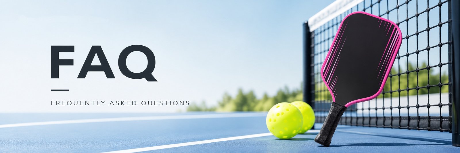 WINNEX pickleball paddle FAQ: frequently asked questions about custom pickleball paddle manufacturing, MOQ, sampling, materials and lead times
