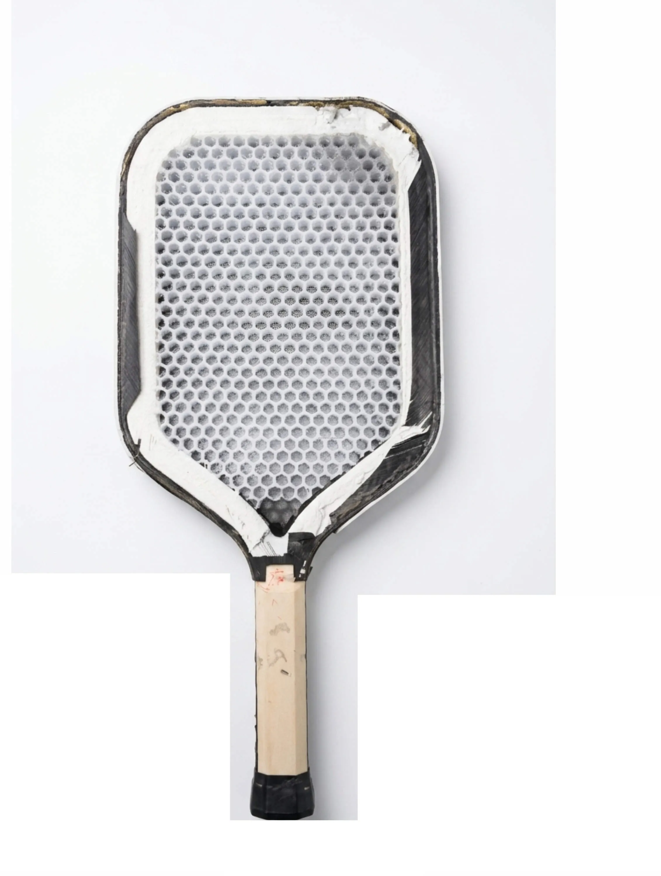 Raw Carbon Fiber Thermoformed Honeycomb Core USAPA Approval Pickleball Paddle